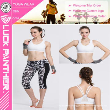 2016 Moda New Sexy Personalizado Sutiã Acolchoado Sublimada Tamanho Livre para Esportes